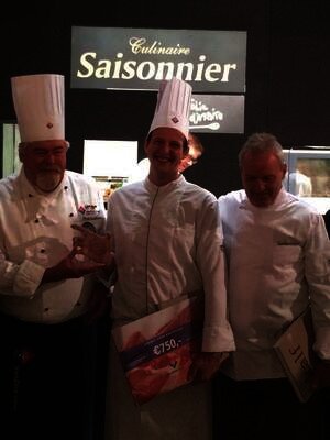 Glazen Kalf 2016 voor Chef Arjan Kuipers van De Ertepeller