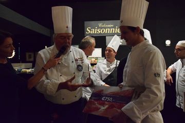 Glazen Kalf 2016 voor Chef Arjan Kuipers van De Ertepeller